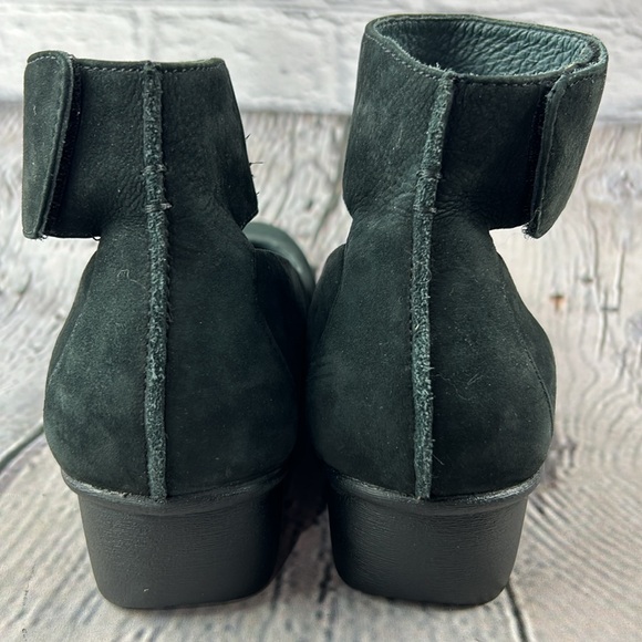 DANSKO LULU Black Suede Ankle Strap Mary Jane Flats - Picture 16 of 17